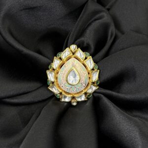 Chandrika Gold Cocktail Ring