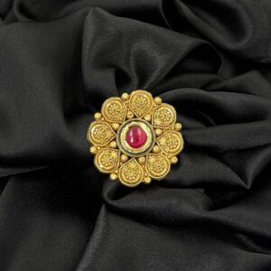 Shubhra Gold Cocktail Ring
