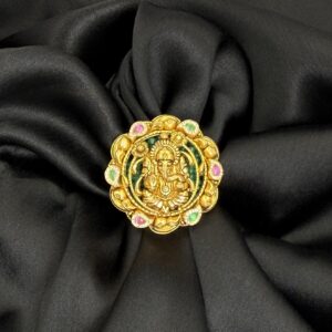 Suvarna Vinayak Gold Ring