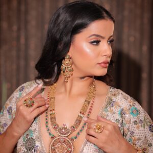 Vaidehi Gold Necklace set