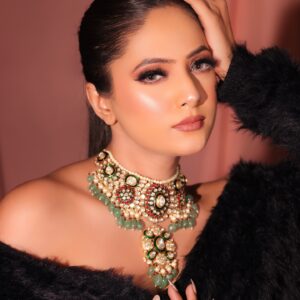 Moonlight Diamond Polki Necklace