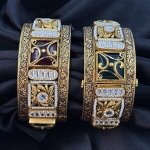 Jodha Antique Gold Bangles