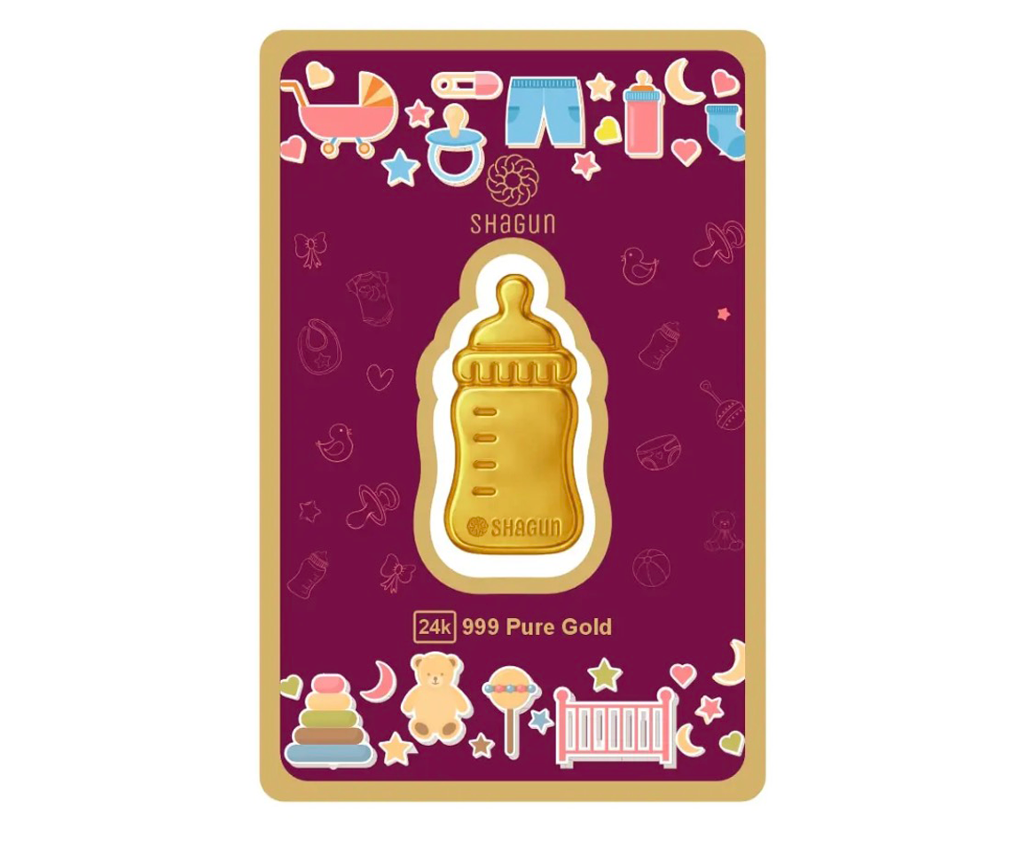 500 MG Gold Coins Kids Bottle