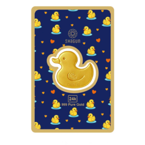 500 gm gold coins kids duck